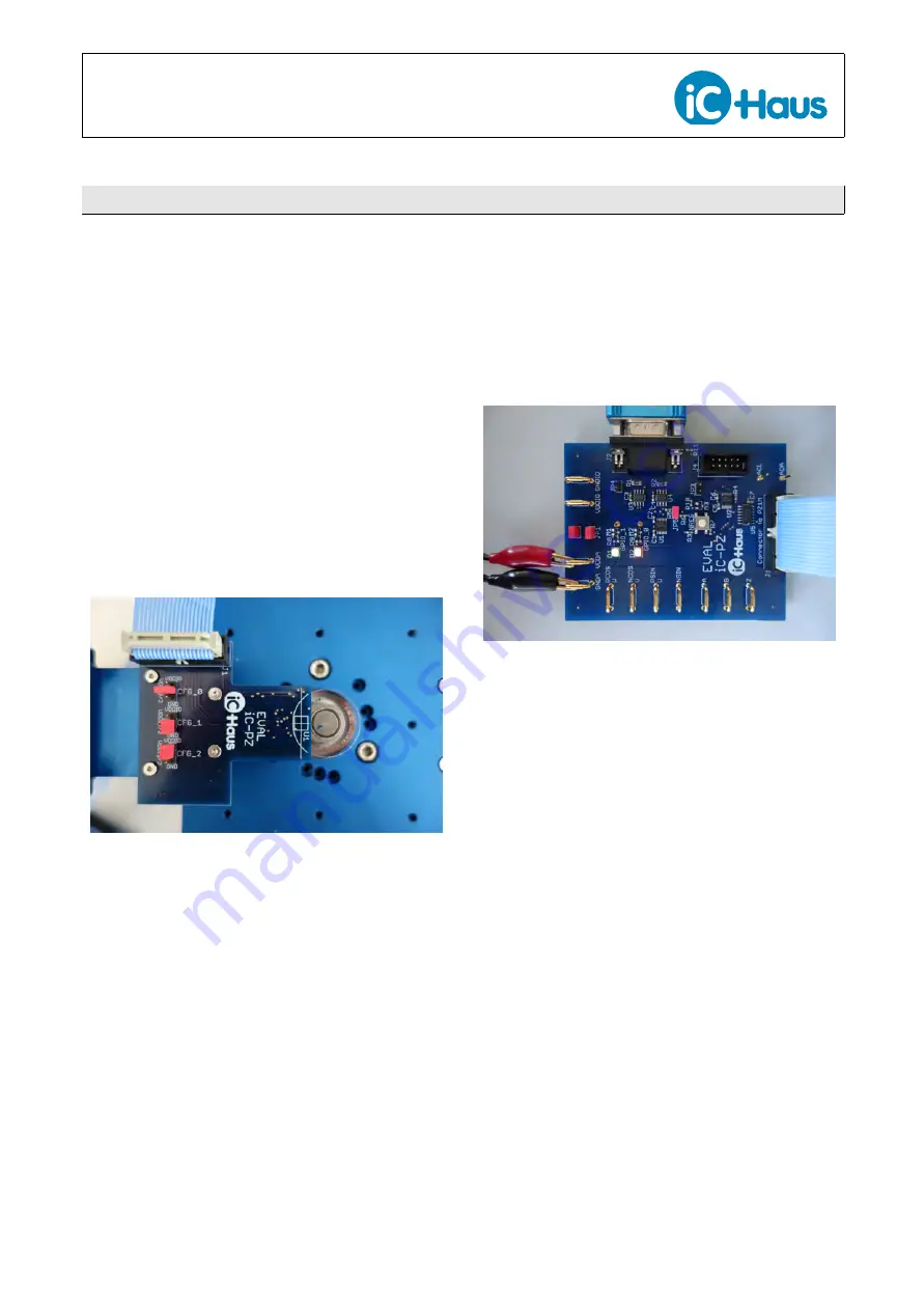 iC-Haus iC-PZ Getting Started Manual Download Page 3