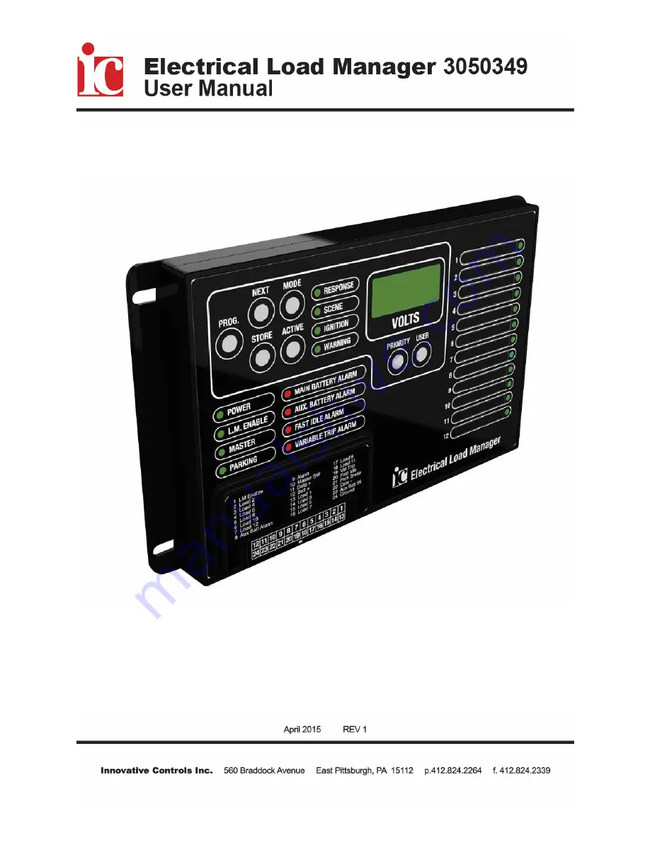 IC 3050349 User Manual Download Page 1