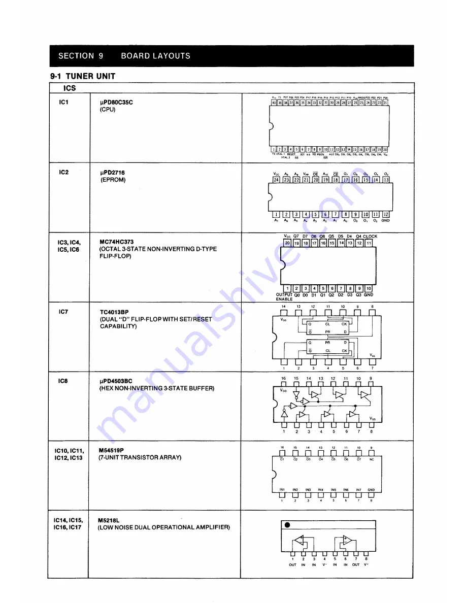 Icom AT-120 Service Manual Download Page 19