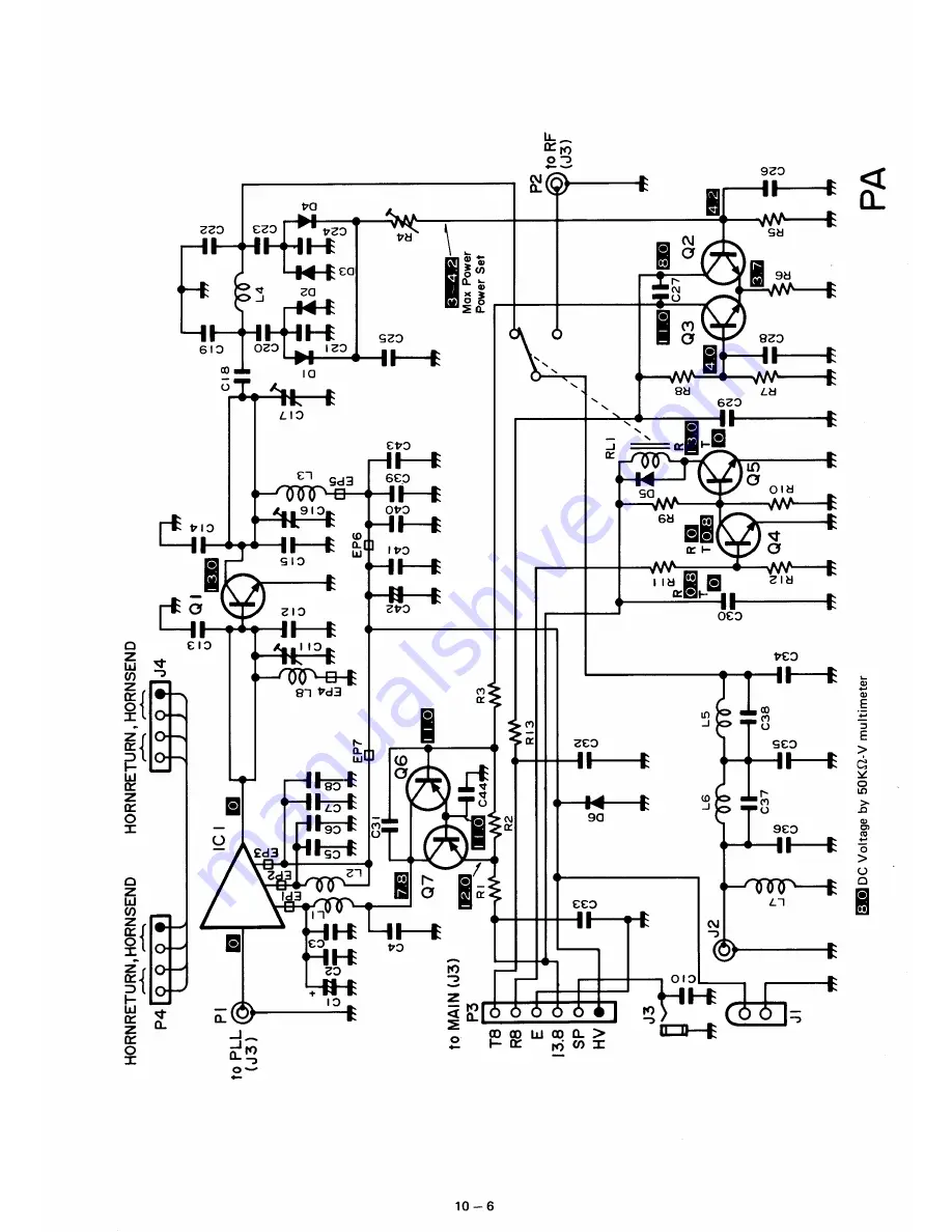 Icom IC-435 Maintenance Manual Download Page 47