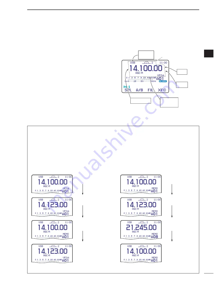 Icom IC-7000 Instruction Manual Download Page 35