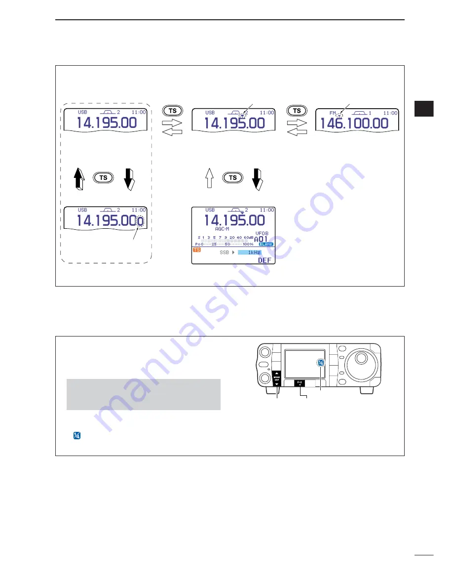 Icom IC-7000 Instruction Manual Download Page 41