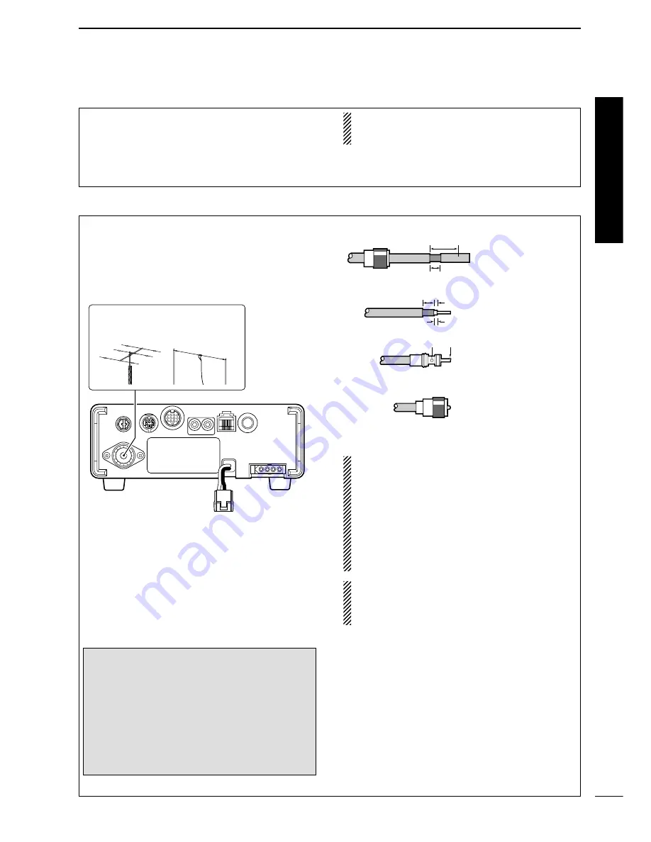 Icom IC-703 Instruction Manual Download Page 7