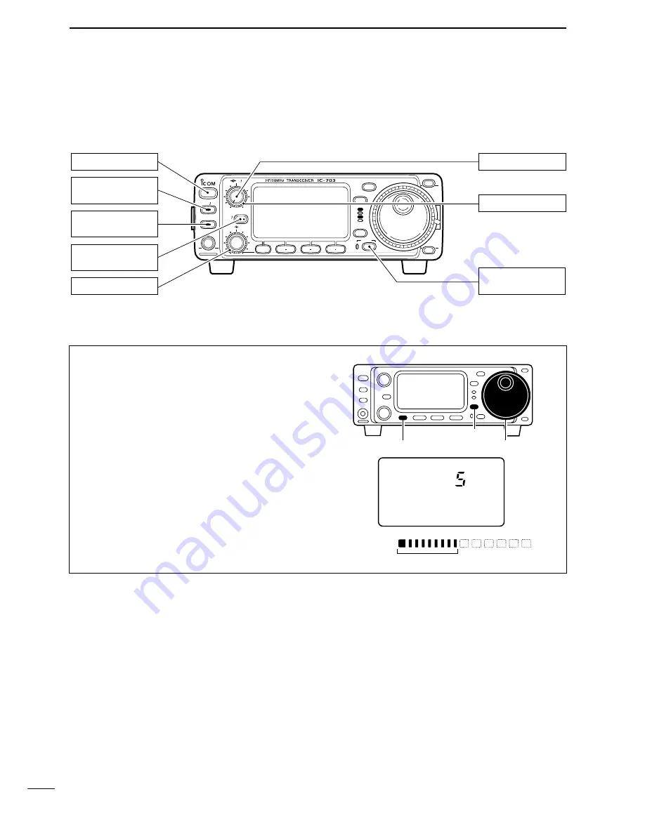 Icom IC-703 Скачать руководство пользователя страница 14