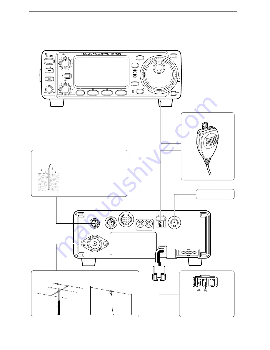 Icom IC-703 Instruction Manual Download Page 28