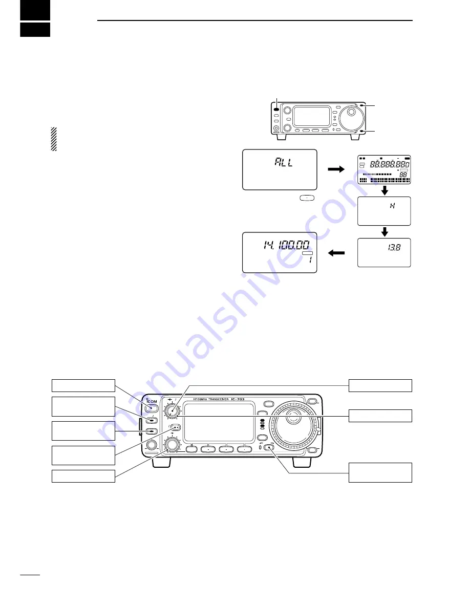 Icom IC-703 Скачать руководство пользователя страница 32