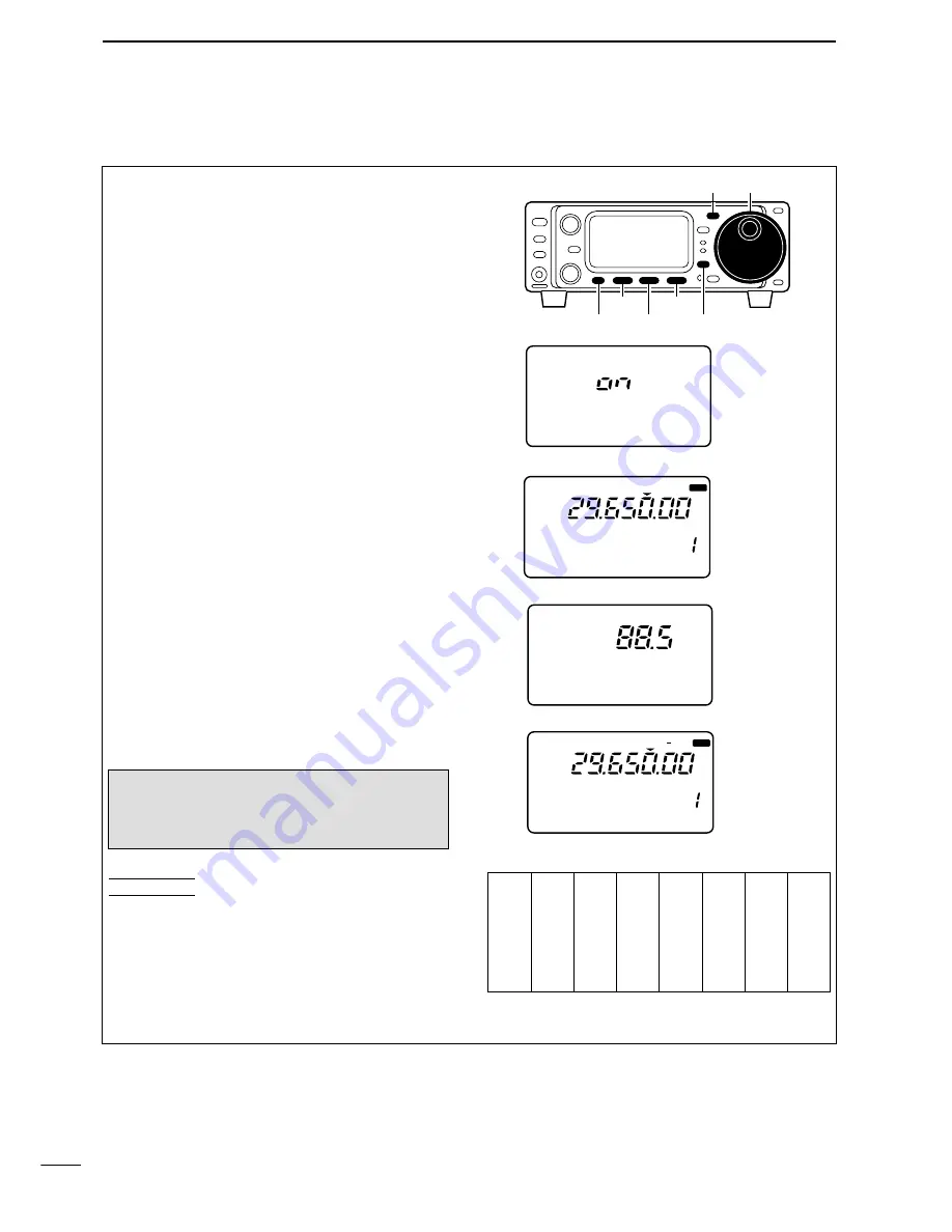 Icom IC-703 Instruction Manual Download Page 60