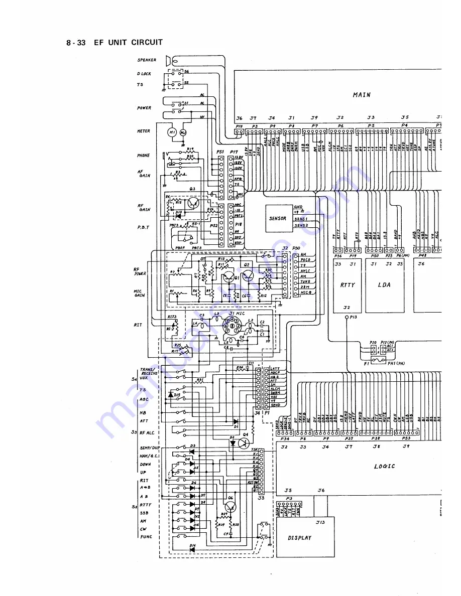 Icom IC-720A Скачать руководство пользователя страница 74