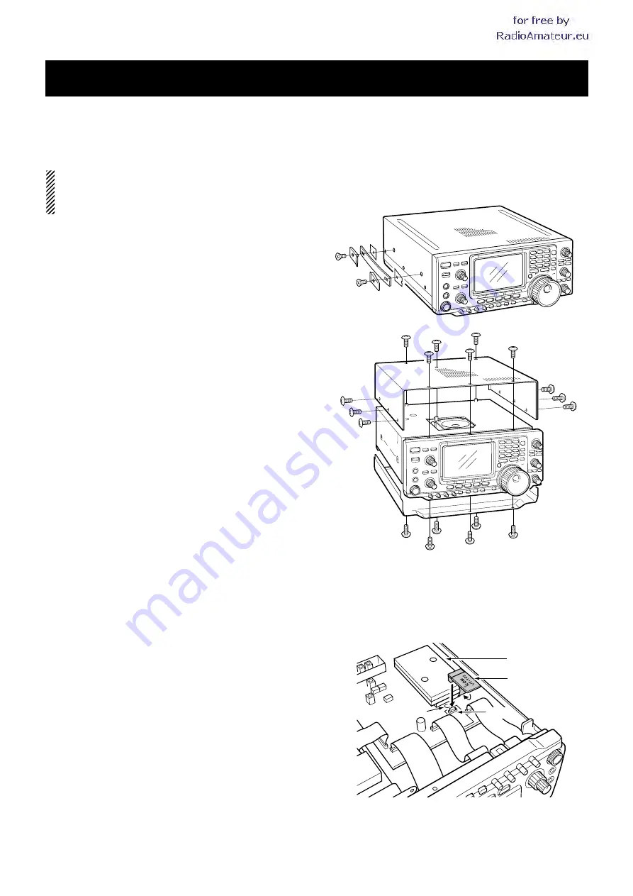 Icom IC-7400 Service Manual Download Page 7