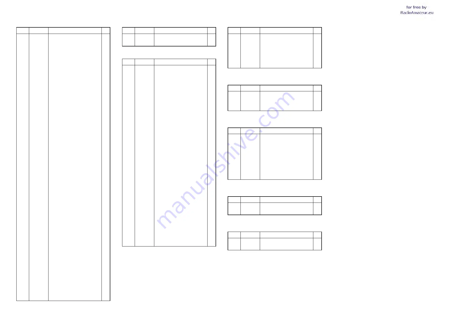 Icom IC-7400 Service Manual Download Page 59