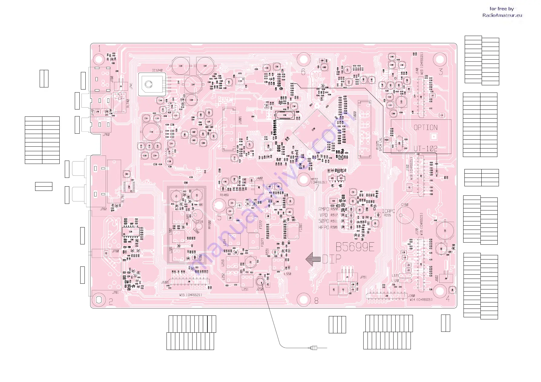 Icom IC-7400 Service Manual Download Page 67