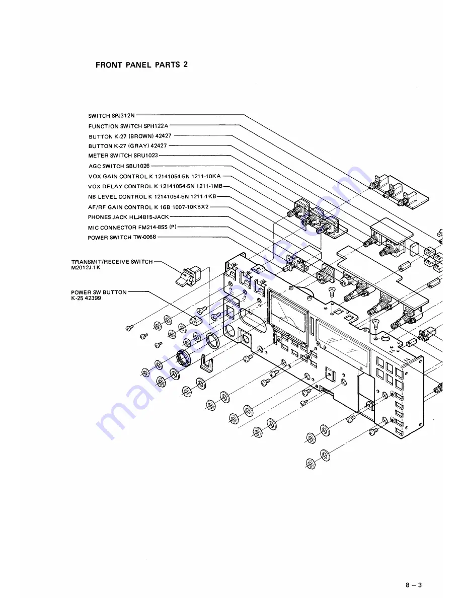 Icom IC-751 Service Manual Download Page 59