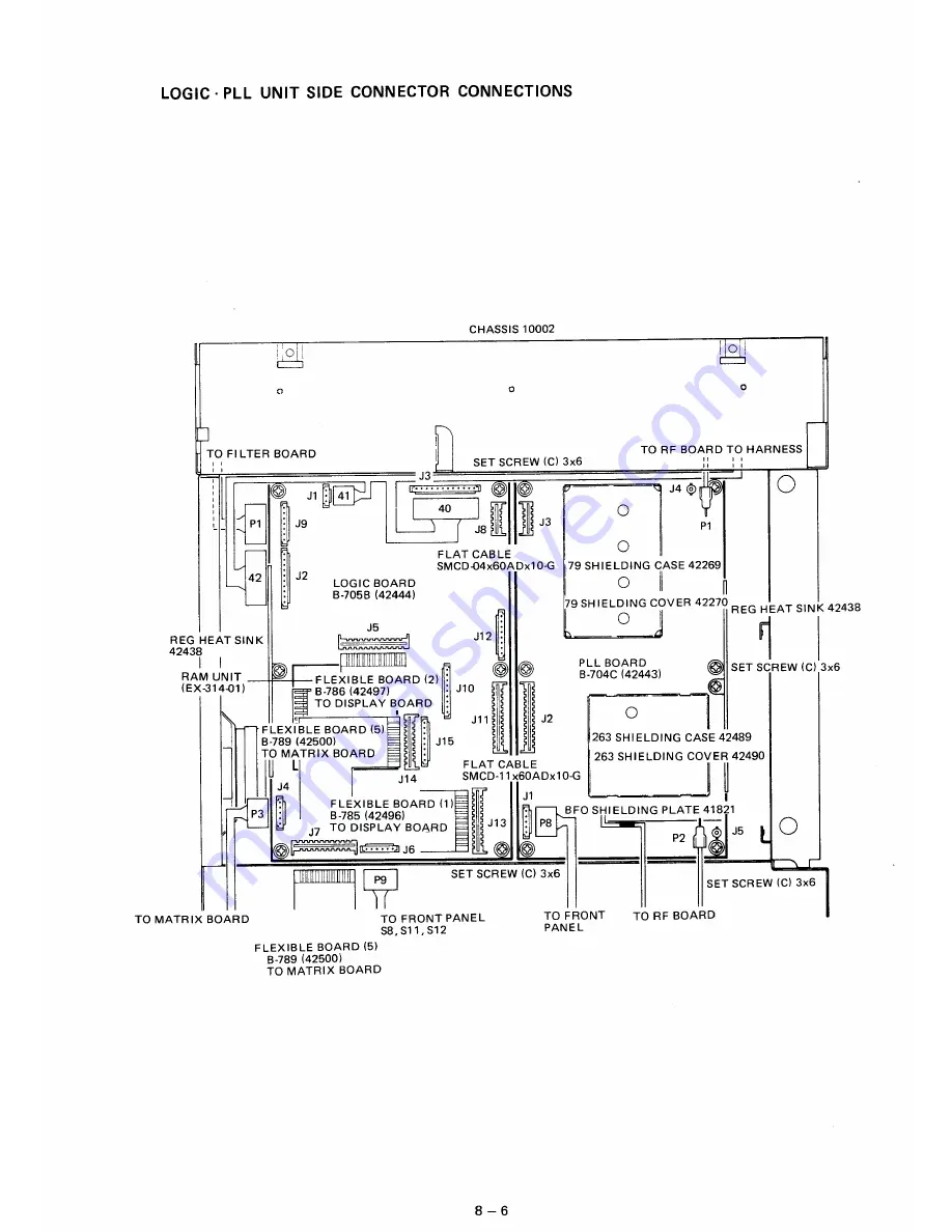 Icom IC-751 Service Manual Download Page 64