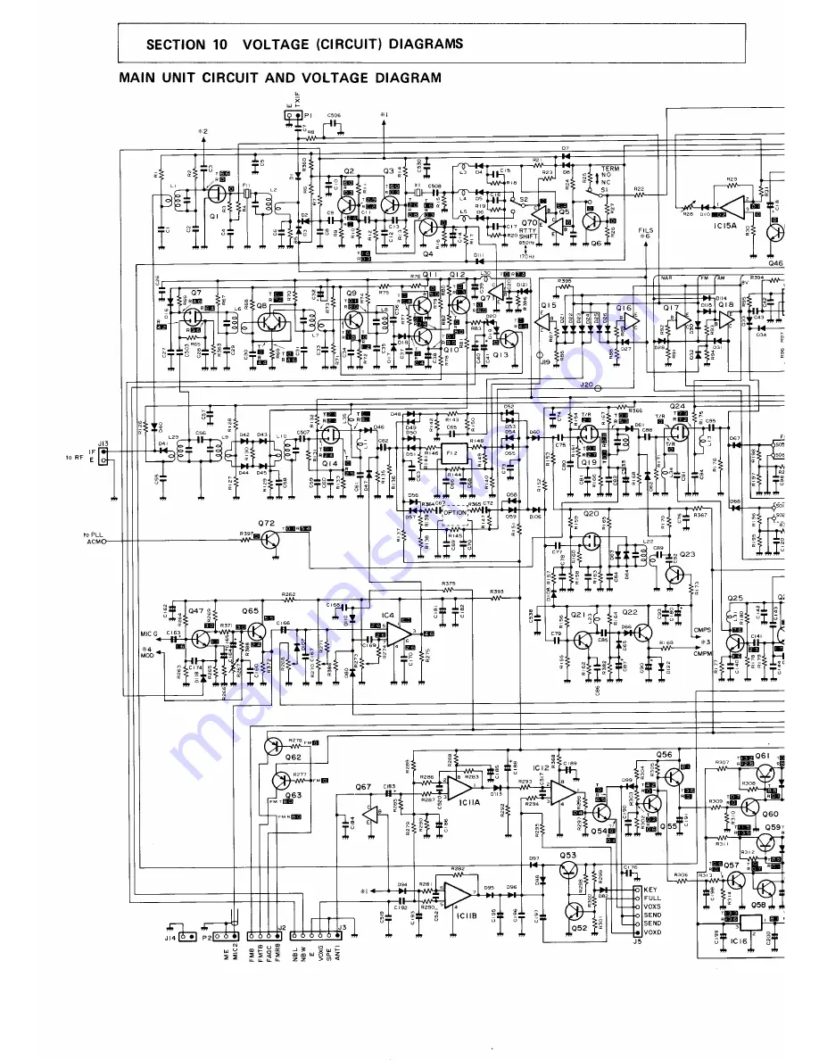 Icom IC-751 Service Manual Download Page 82