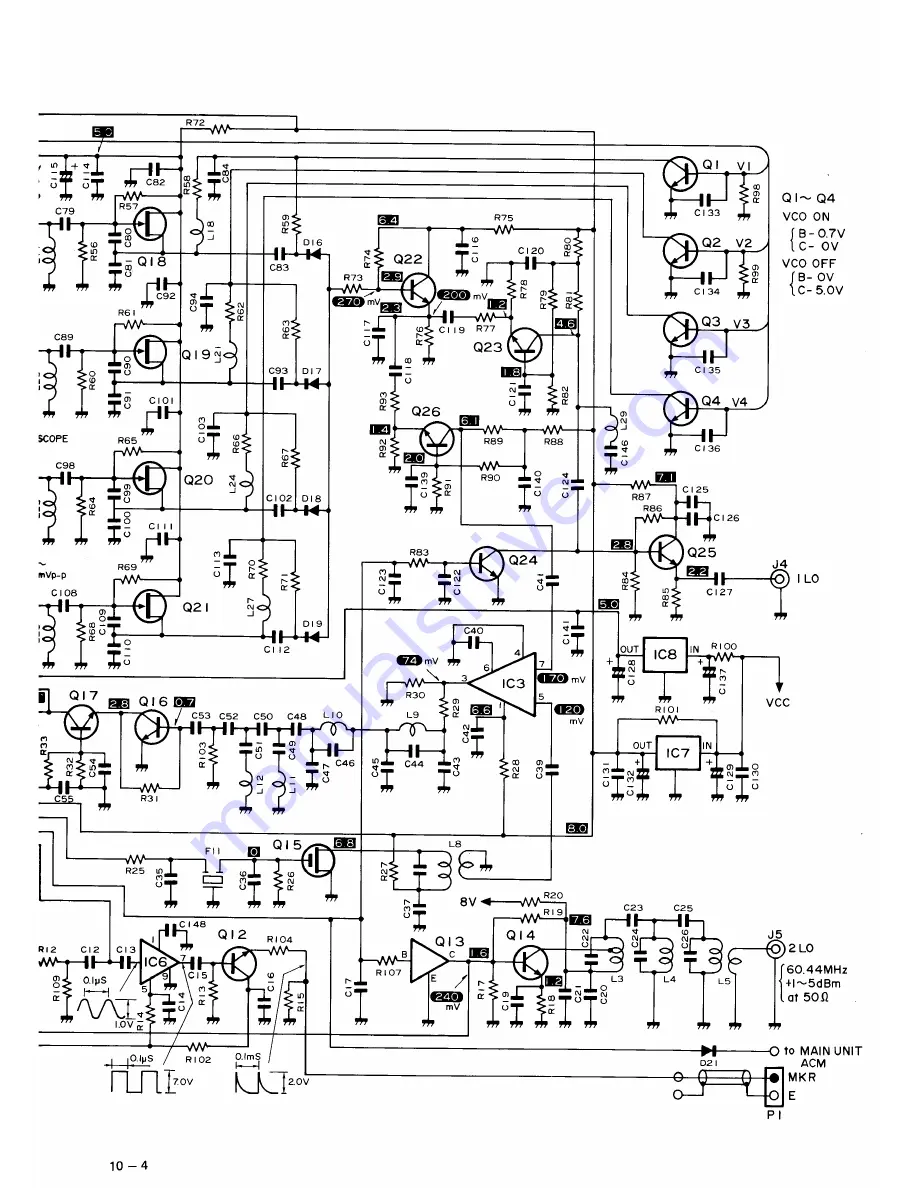 Icom IC-751 Service Manual Download Page 88