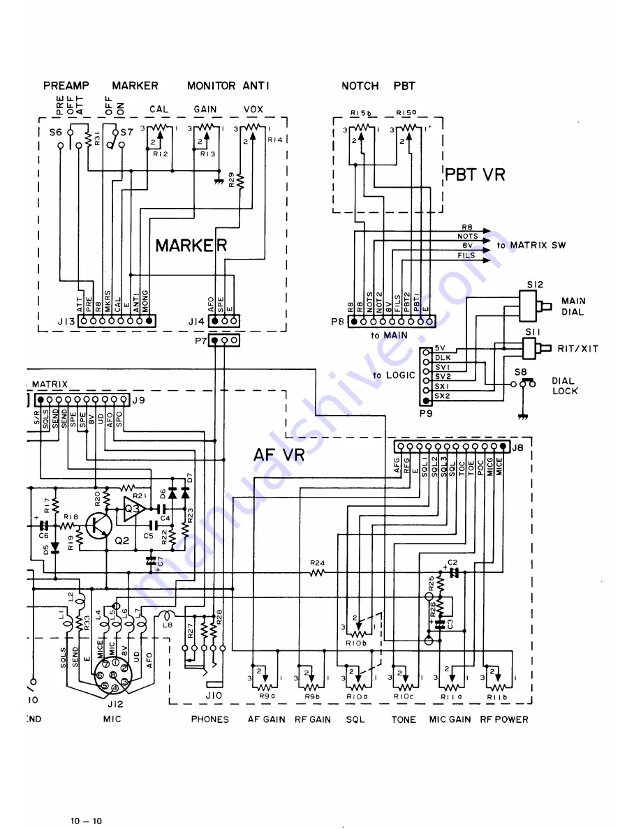 Icom IC-751 Service Manual Download Page 97