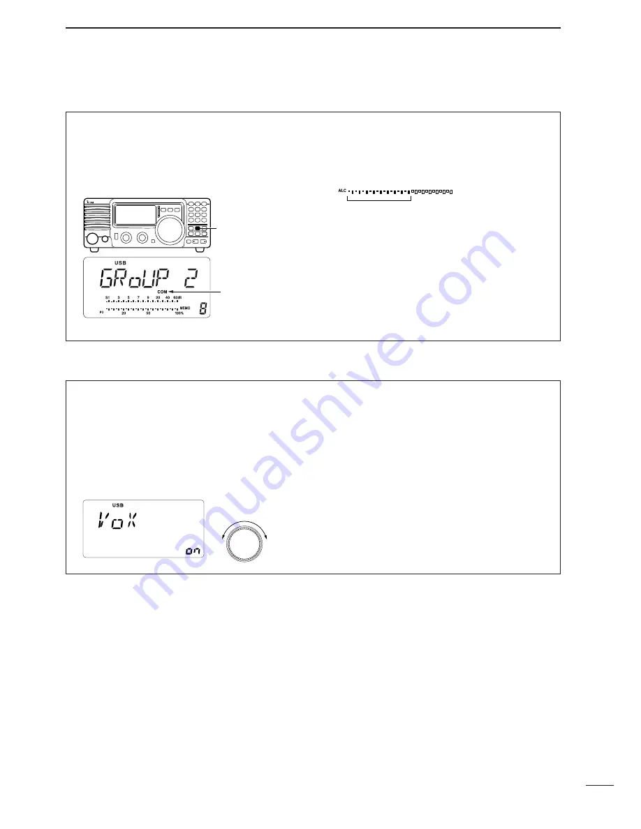 Icom IC-78 Instruction Manual Download Page 19