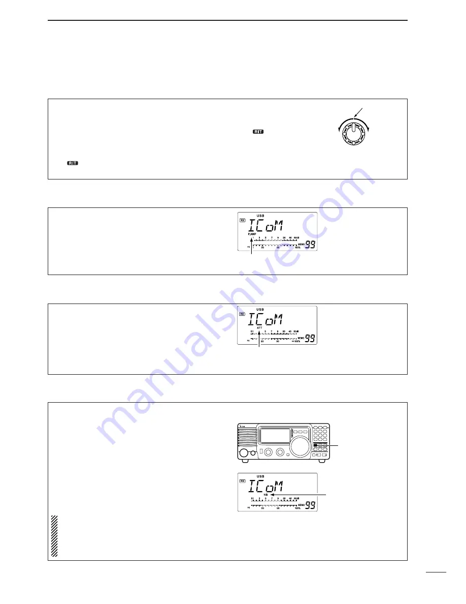 Icom IC-78 Instruction Manual Download Page 21