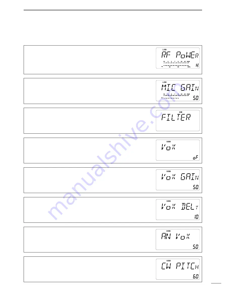 Icom IC-78 Instruction Manual Download Page 31