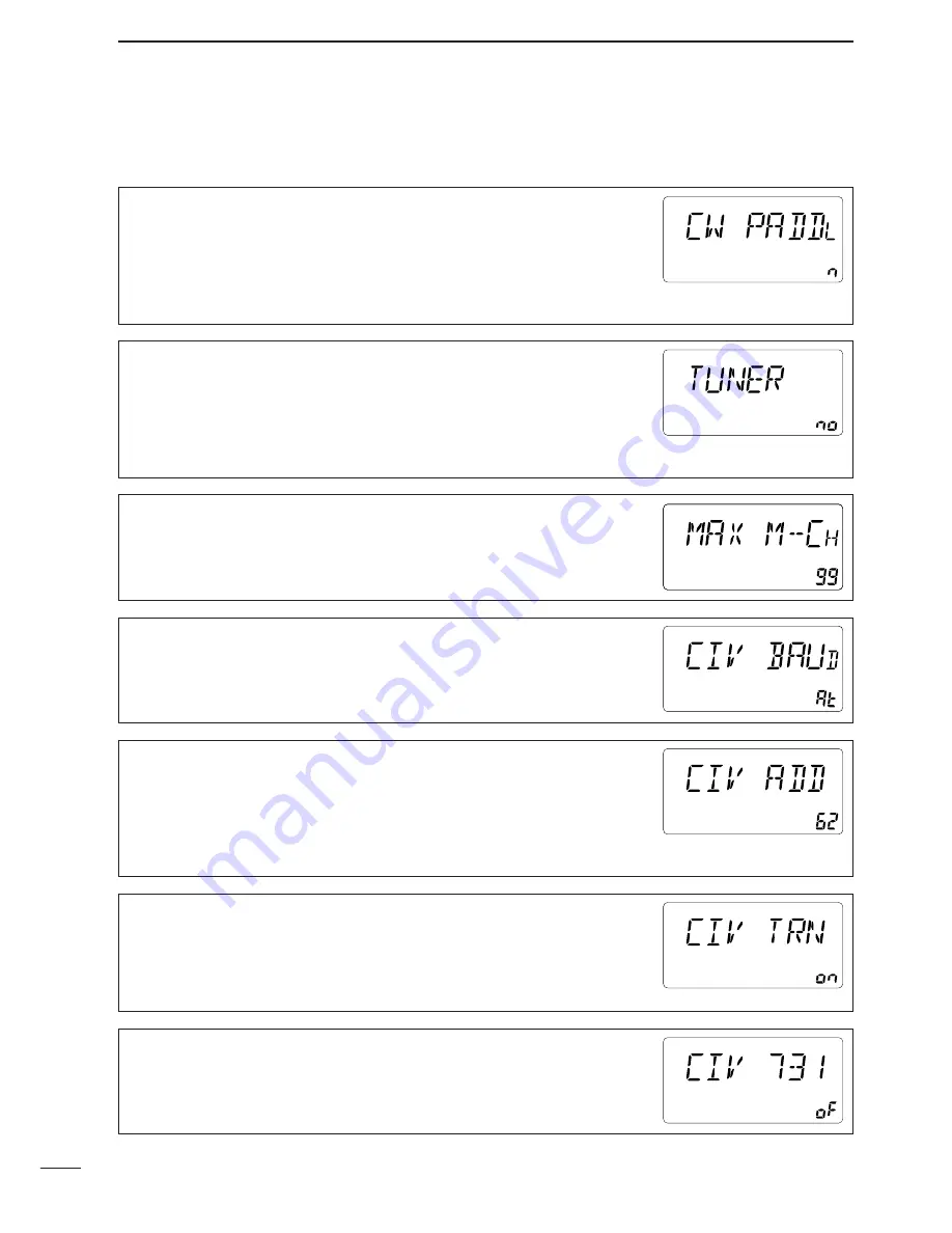 Icom IC-78 Instruction Manual Download Page 34