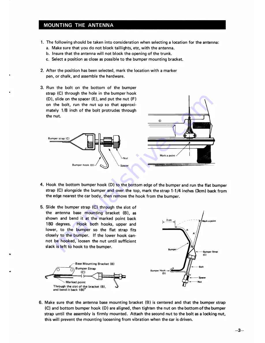 Icom IC-AH1 Instruction Manual Download Page 5