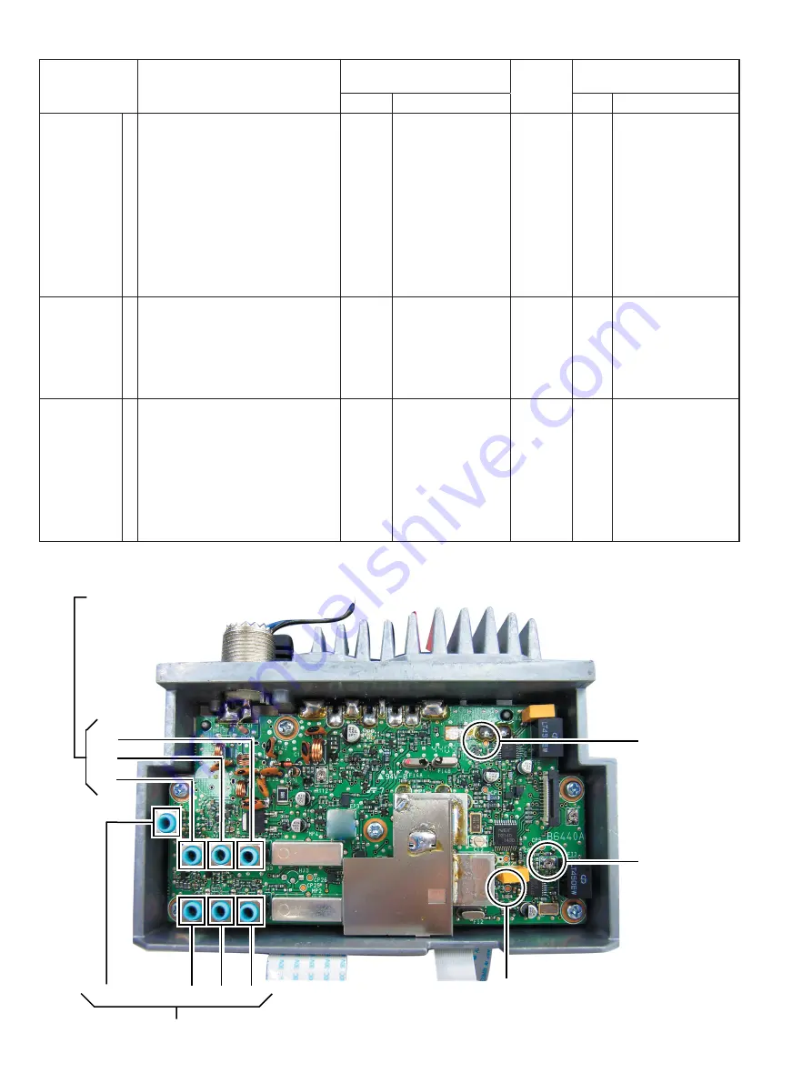 Icom IC-M504 Service Manual Download Page 16