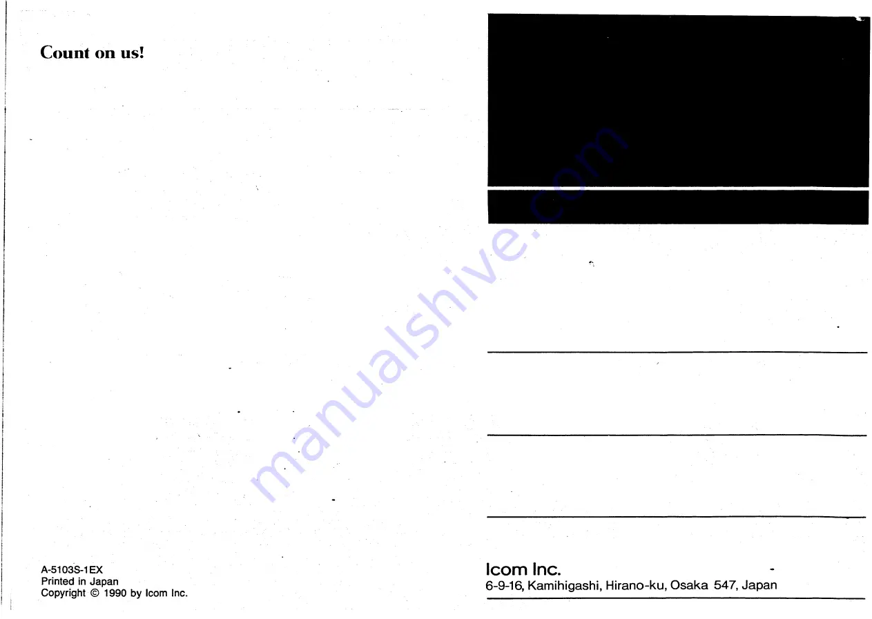 Icom IC-R100 Instruction Manual Download Page 32