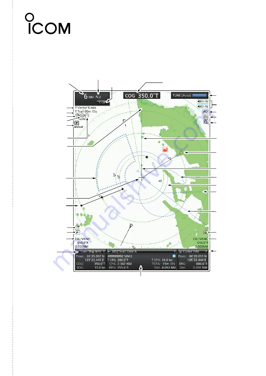 Icom MR-1220 Series Instruction Manual Download Page 77