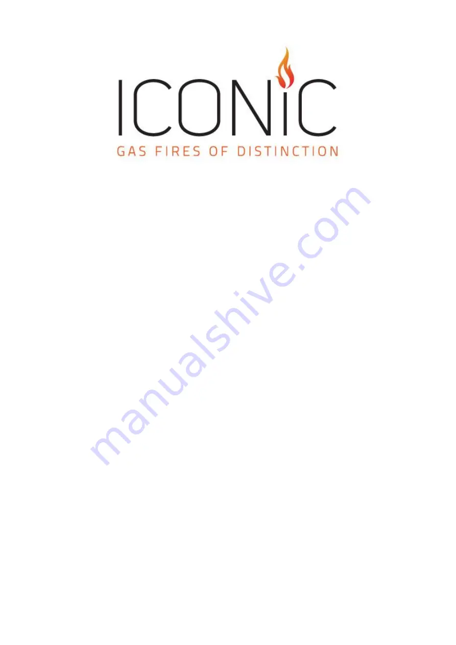 Iconic 1100 Bay Installation, Servicing And User Instructions Manual Download Page 1