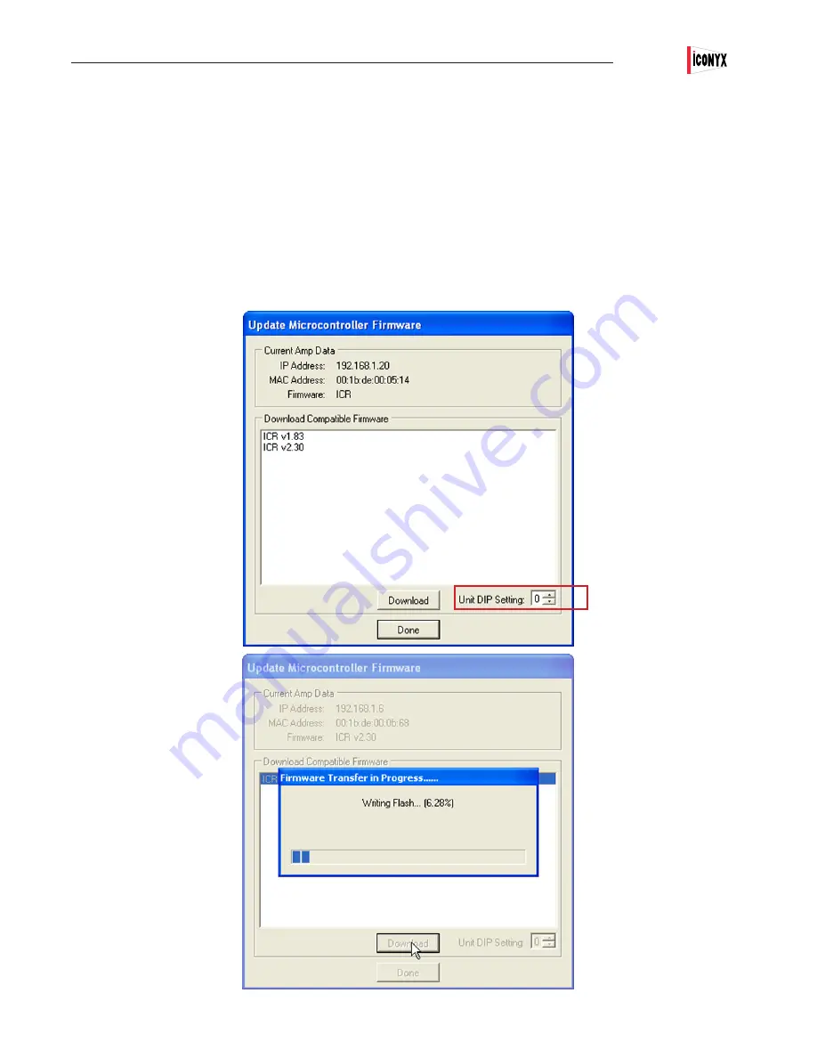 iConyx IC-R-II Series User Manual Download Page 59