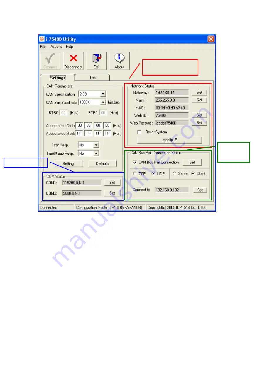 ICP DAS USA I-7540D User Manual Download Page 34