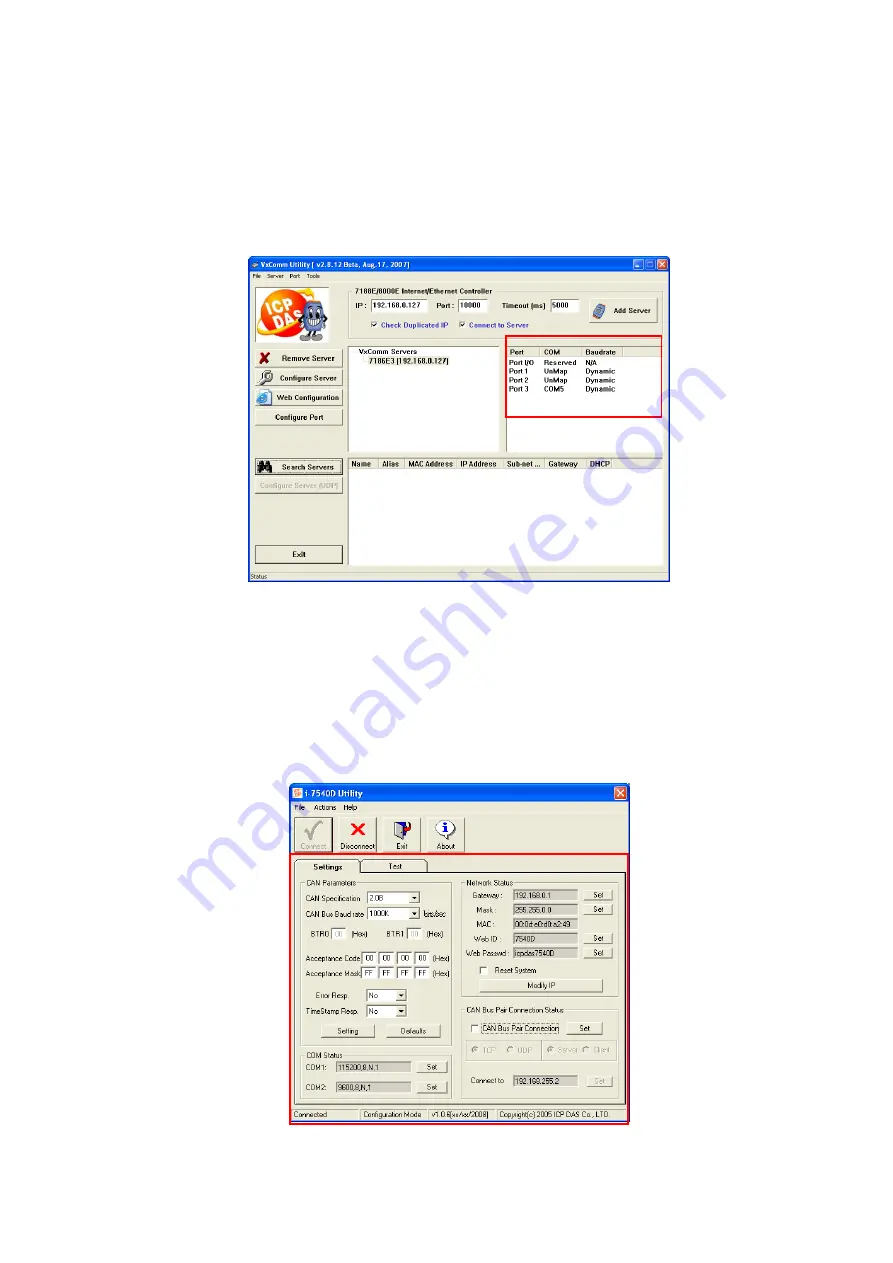 ICP DAS USA I-7540D User Manual Download Page 108