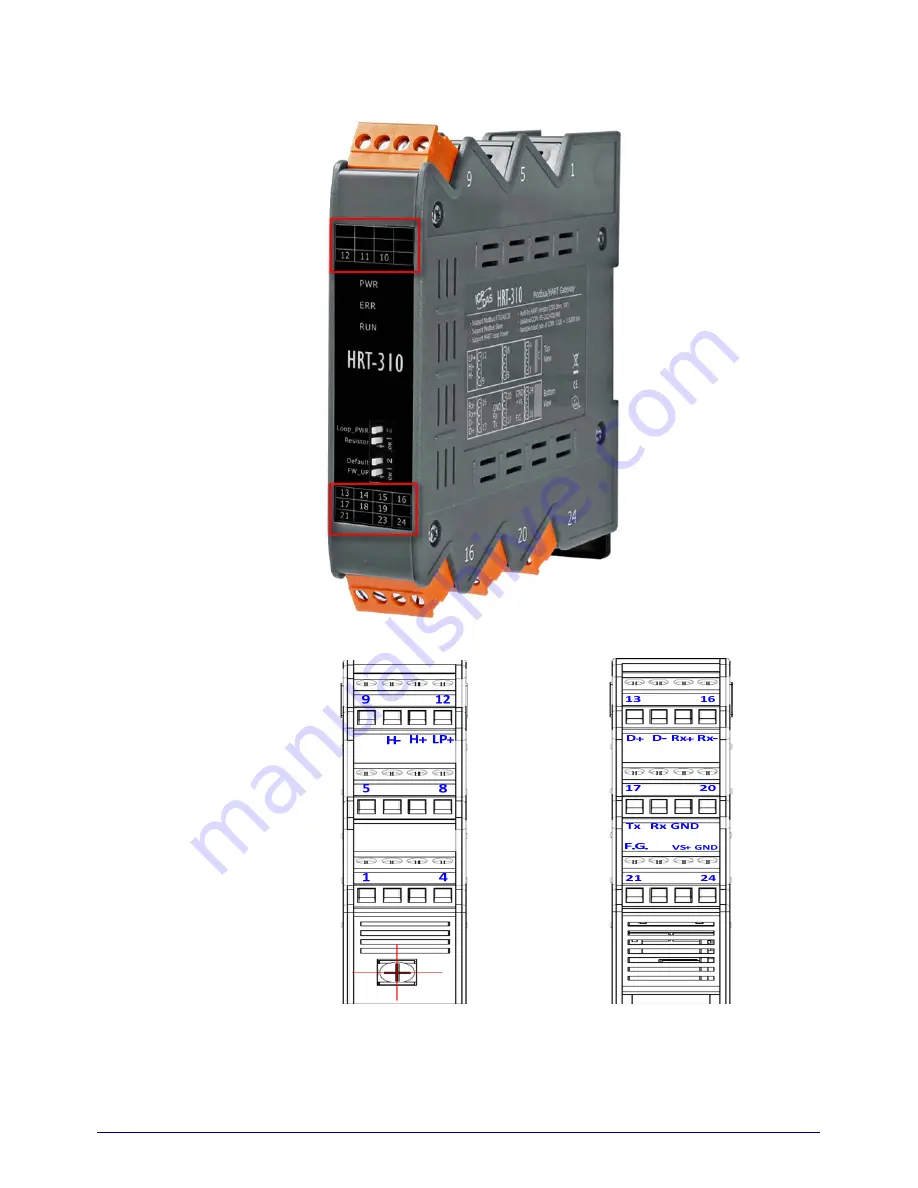 ICPDAS HRT-310 Скачать руководство пользователя страница 11