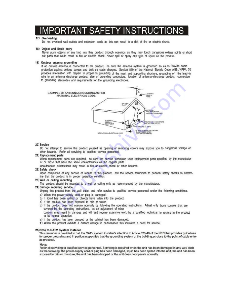 iCraig CSH307 Скачать руководство пользователя страница 4