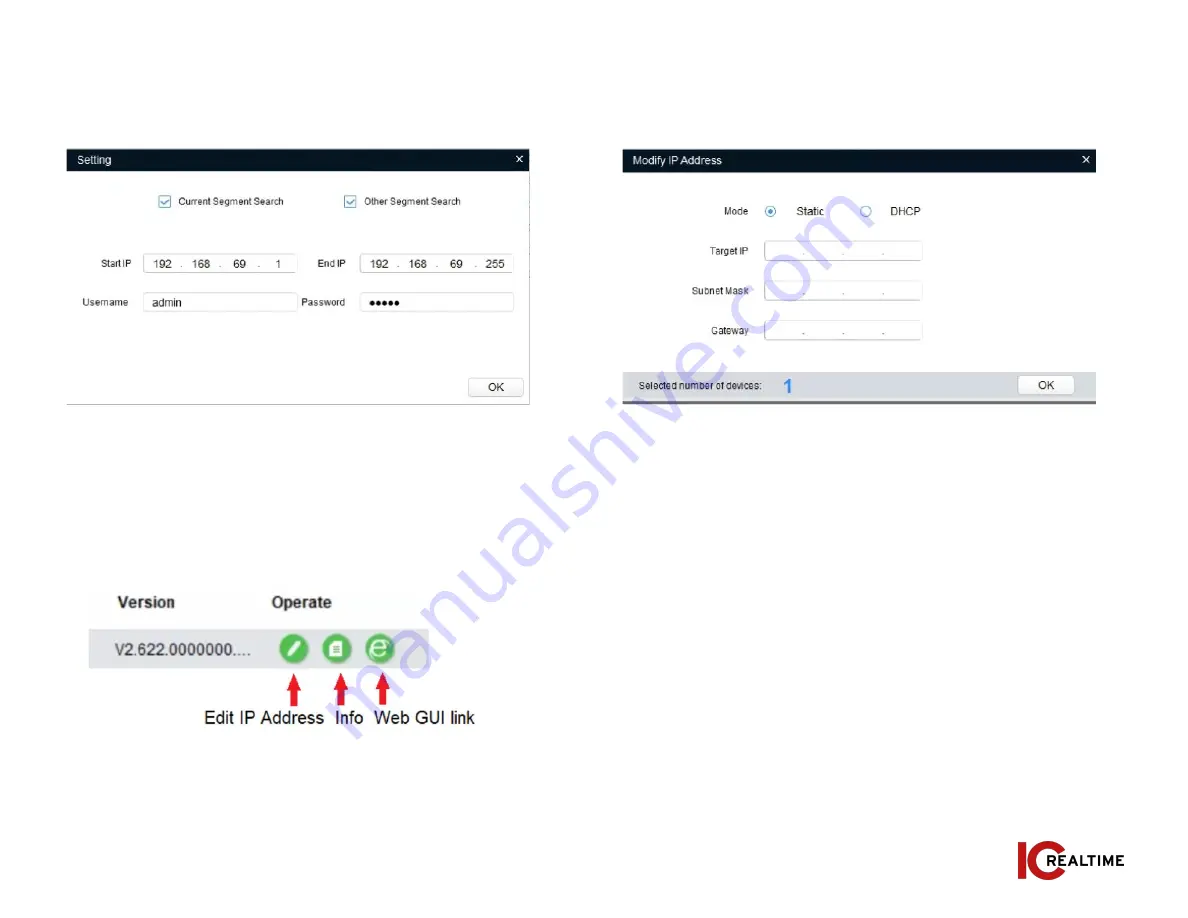 ICRealtime IPEL-MB80F-IRW1 Quick Start Manual Download Page 6