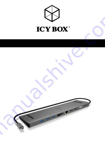 Icy Box IB-DK2106-C Скачать руководство пользователя страница 1