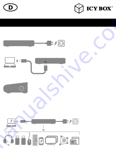 Icy Box IB-DK2801-TB3 Manual Download Page 12