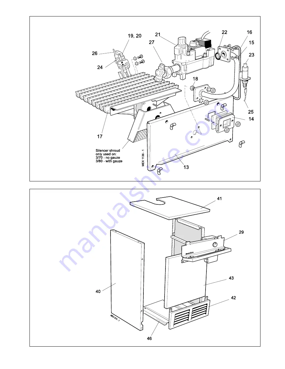 Ideal Boilers Mexico Super CF 3/40 Installation & Servicing Manual Download Page 33