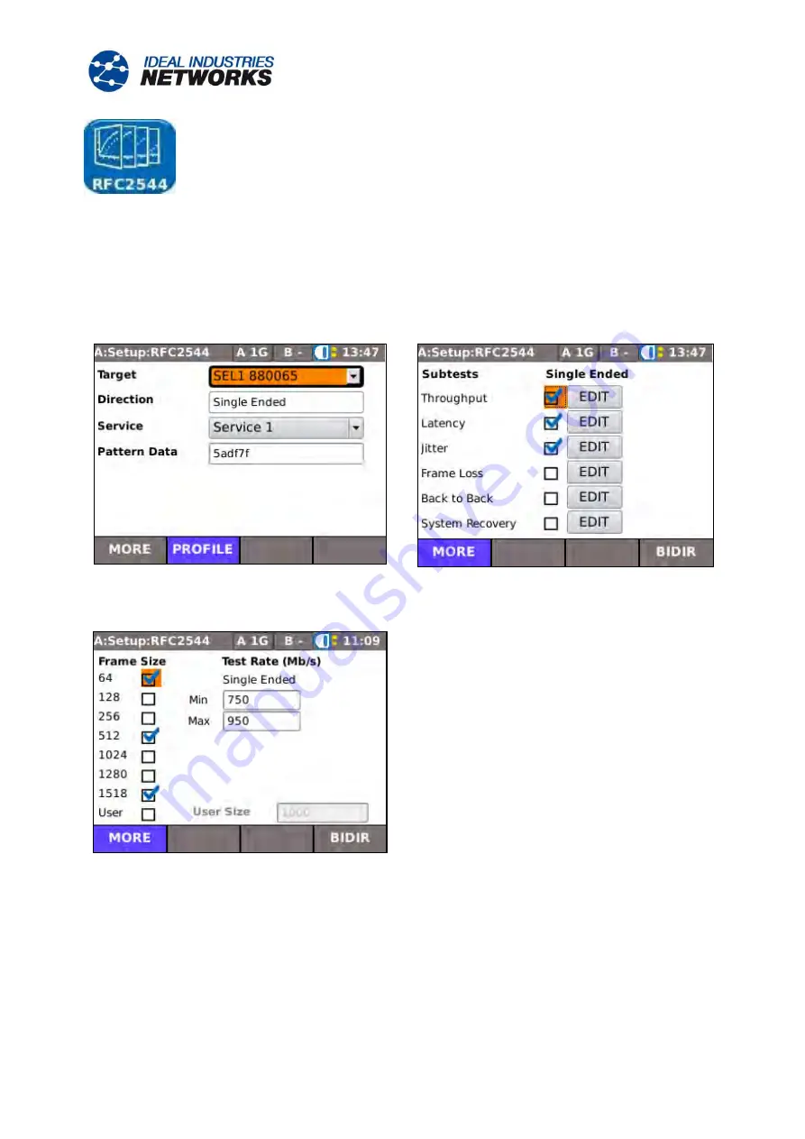 IDEAL INDUSTRIES UniPRO MGig1 User Manual Download Page 40