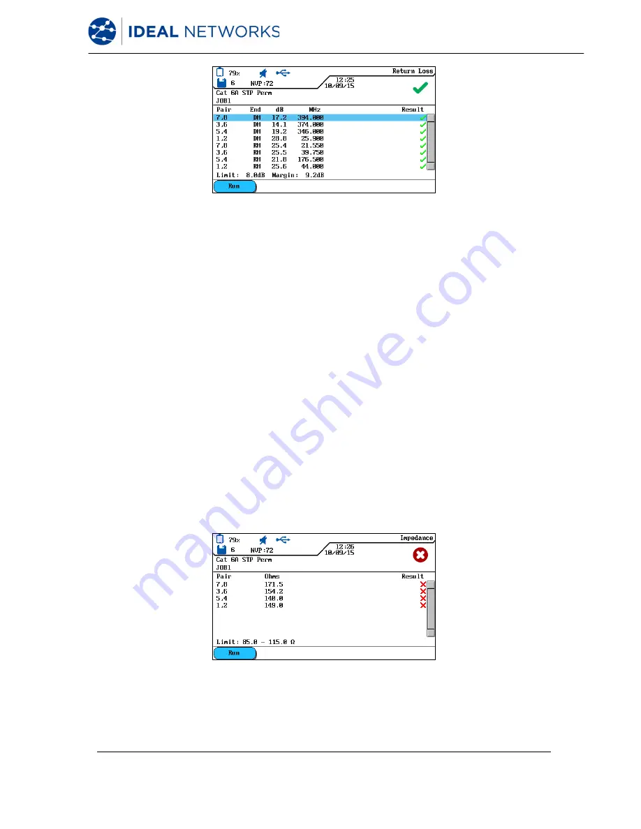 IDEAL Networks LanTEK III Скачать руководство пользователя страница 66