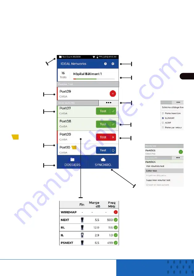 IDEAL Networks LanTEK IV Quick Reference Manual Download Page 19