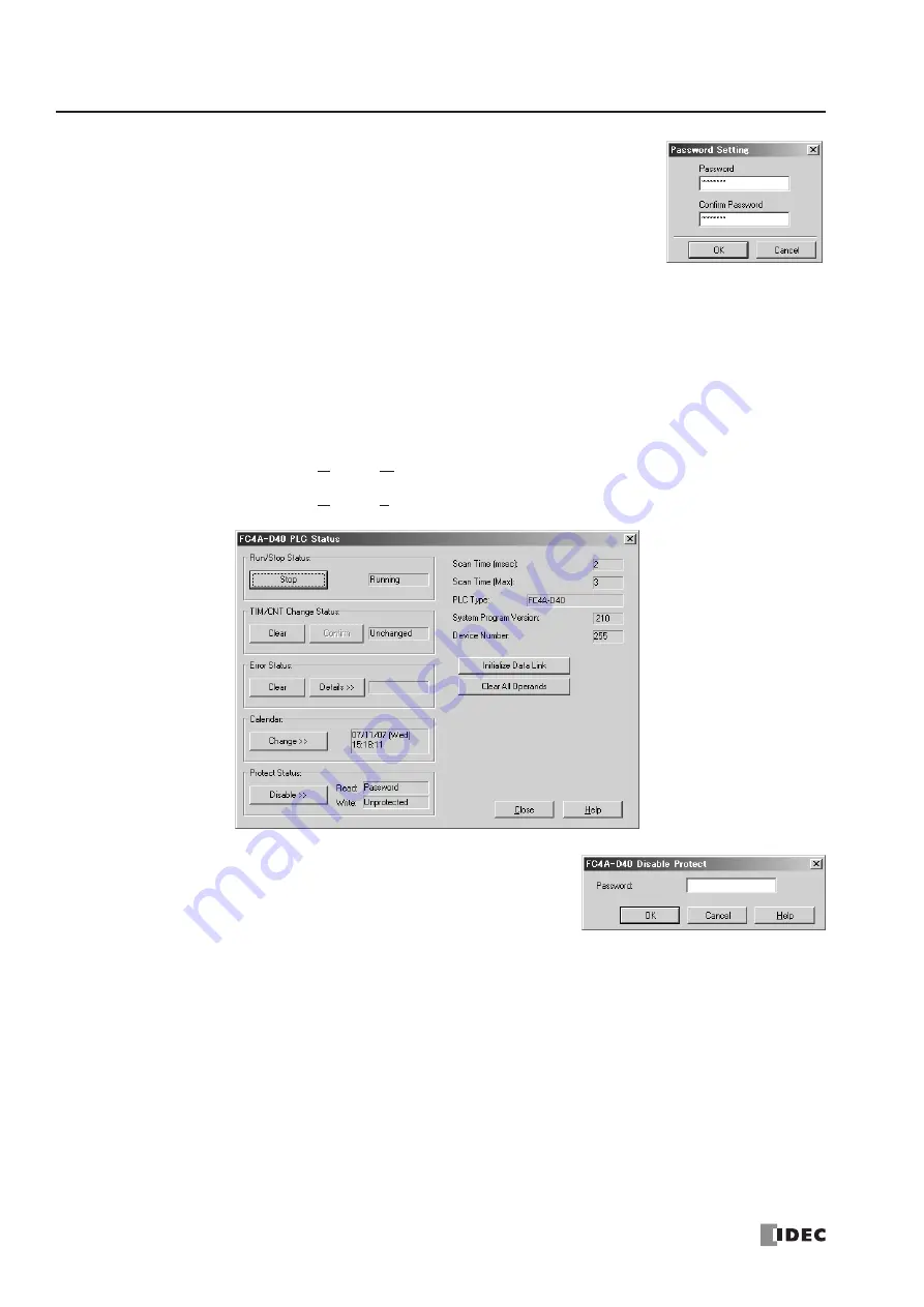 IDEC FC4A-C10R2 User Manual Download Page 146