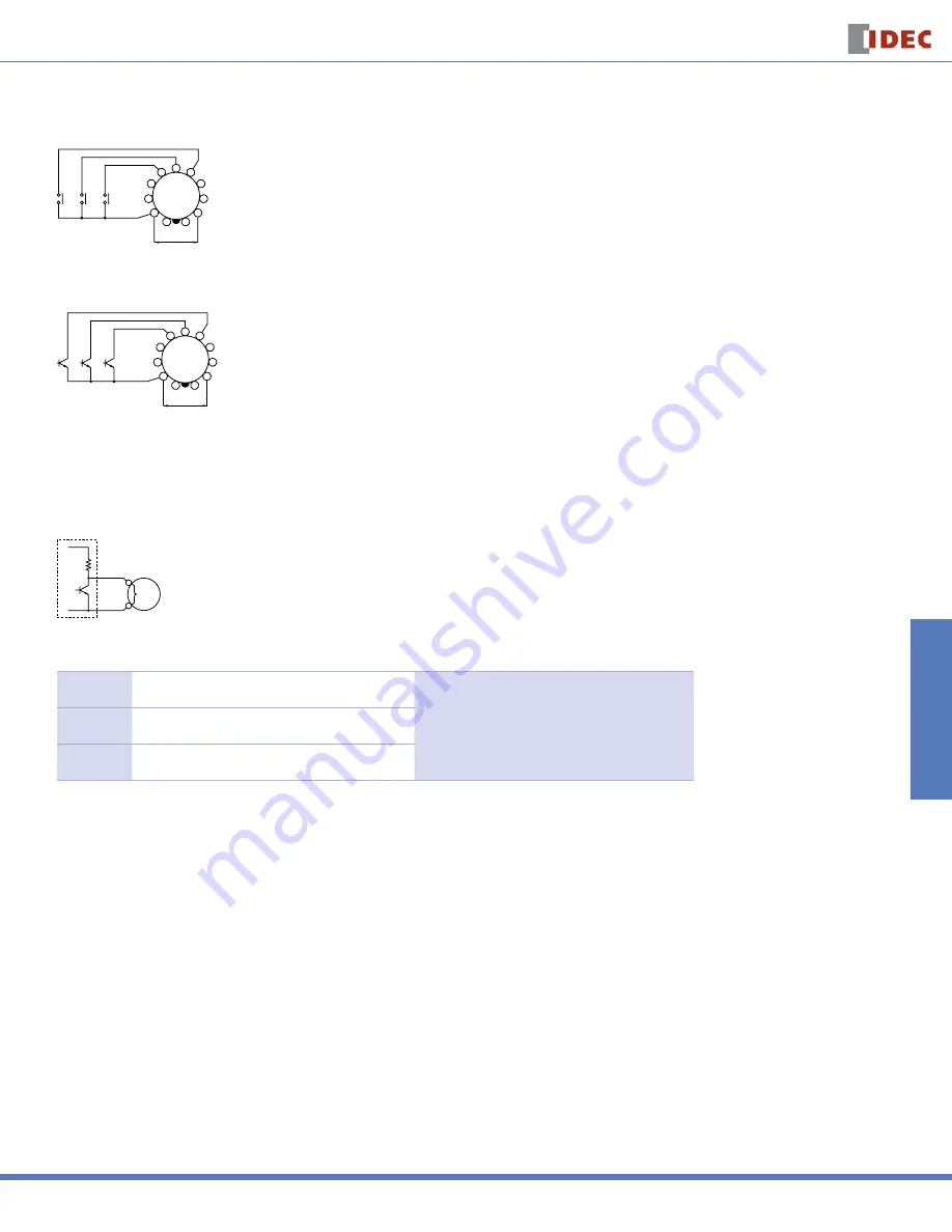 IDEC GT3W Series Instructions Manual Download Page 8