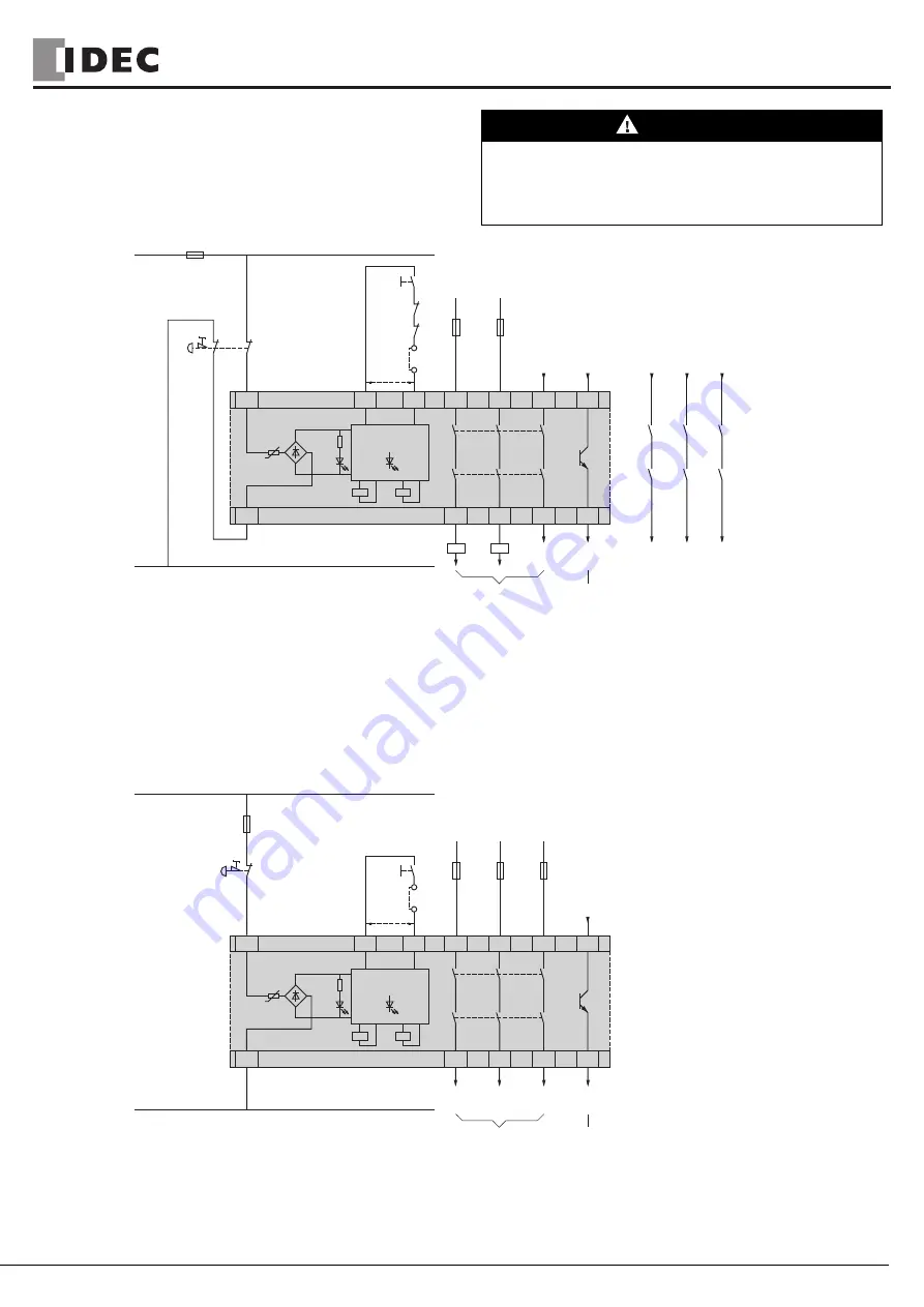 IDEC HR1S-AC Operating Instructions Manual Download Page 11