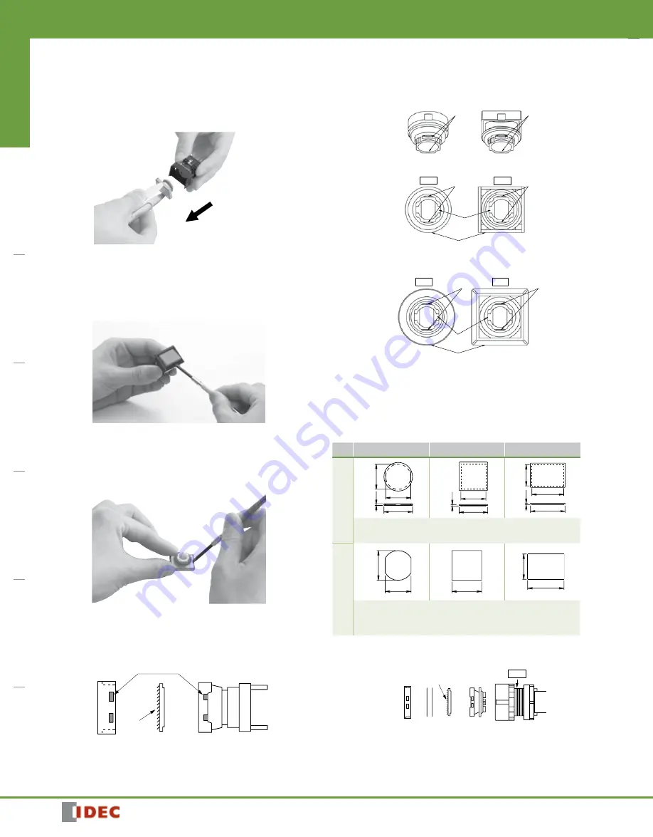 IDEC LB Series Скачать руководство пользователя страница 3