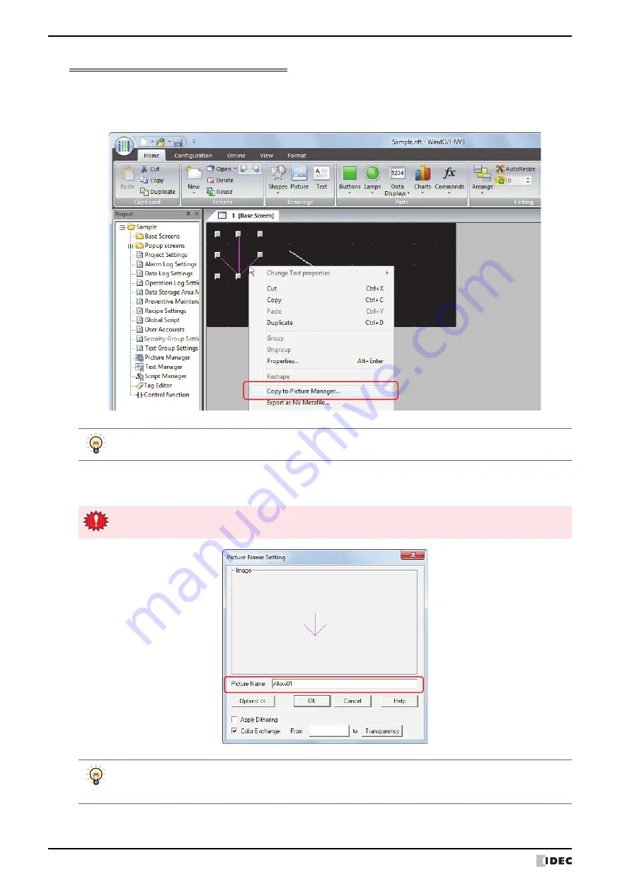 IDEC SmartAXIS Touch FT1A Series User Manual Download Page 54