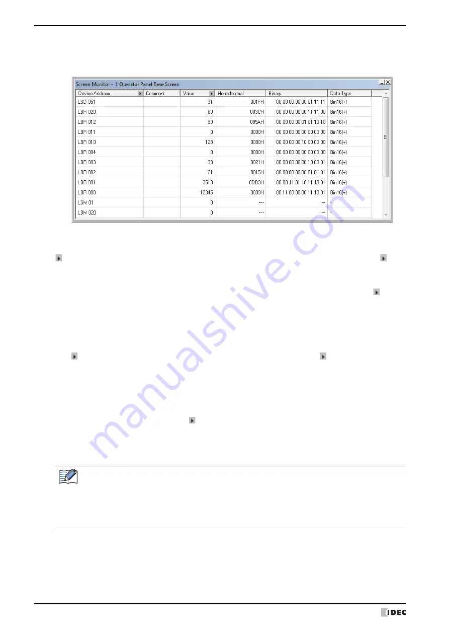 IDEC SmartAXIS Touch FT1A Series Скачать руководство пользователя страница 1072