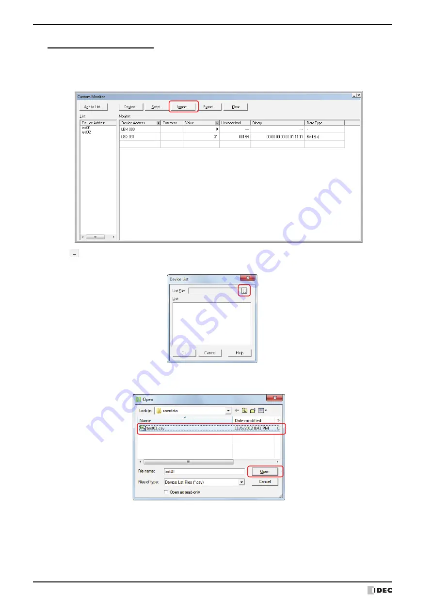 IDEC SmartAXIS Touch FT1A Series User Manual Download Page 1078