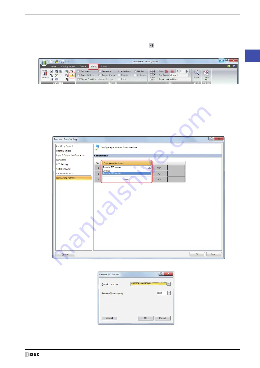 IDEC SmartAXIS Touch FT1A Series User Manual Download Page 201