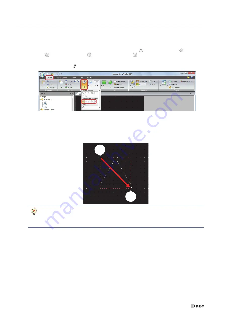 IDEC SmartAXIS Touch FT1A Series User Manual Download Page 262